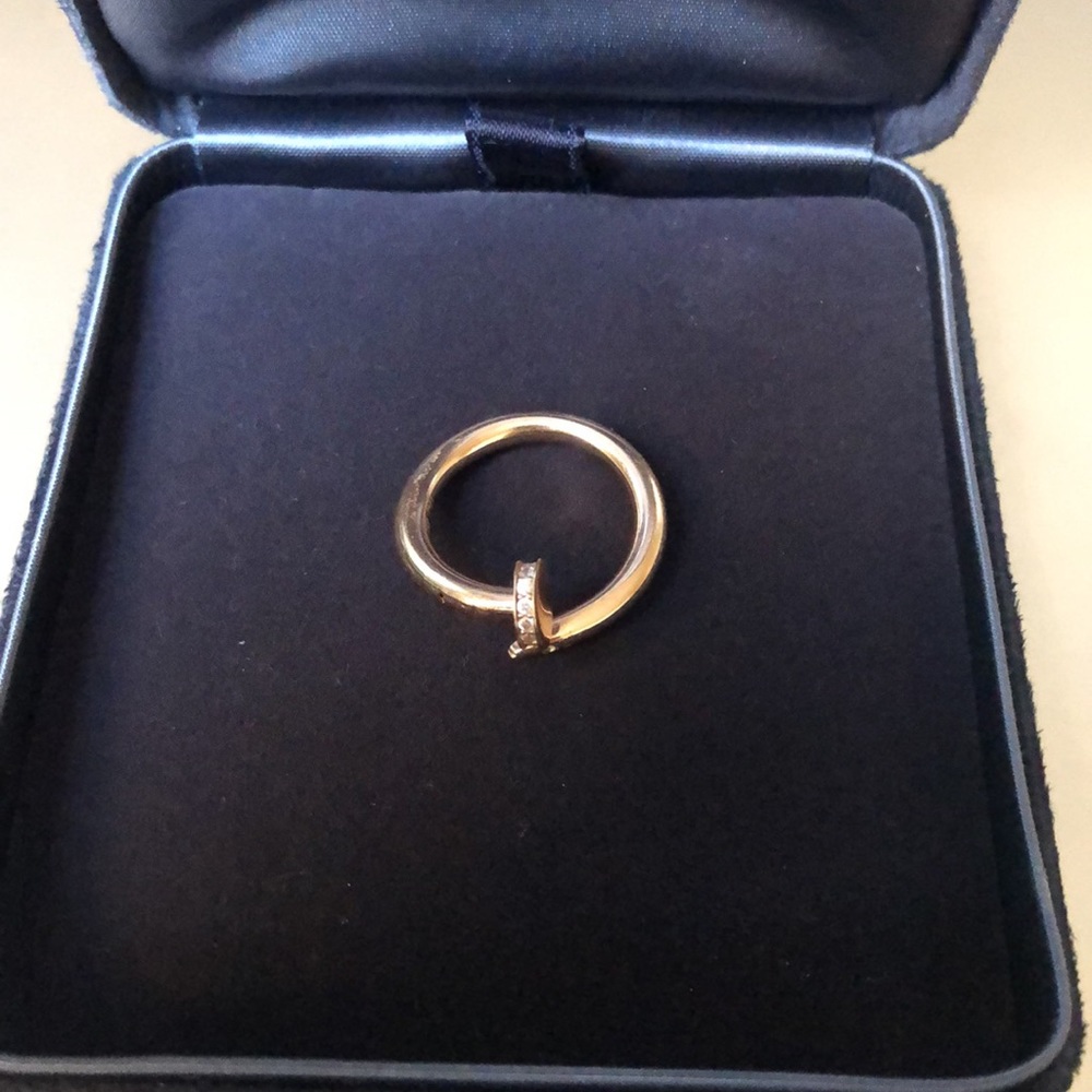 ❌SOLD❌Custom Made 18K gold JUSTE UN CLOU RING